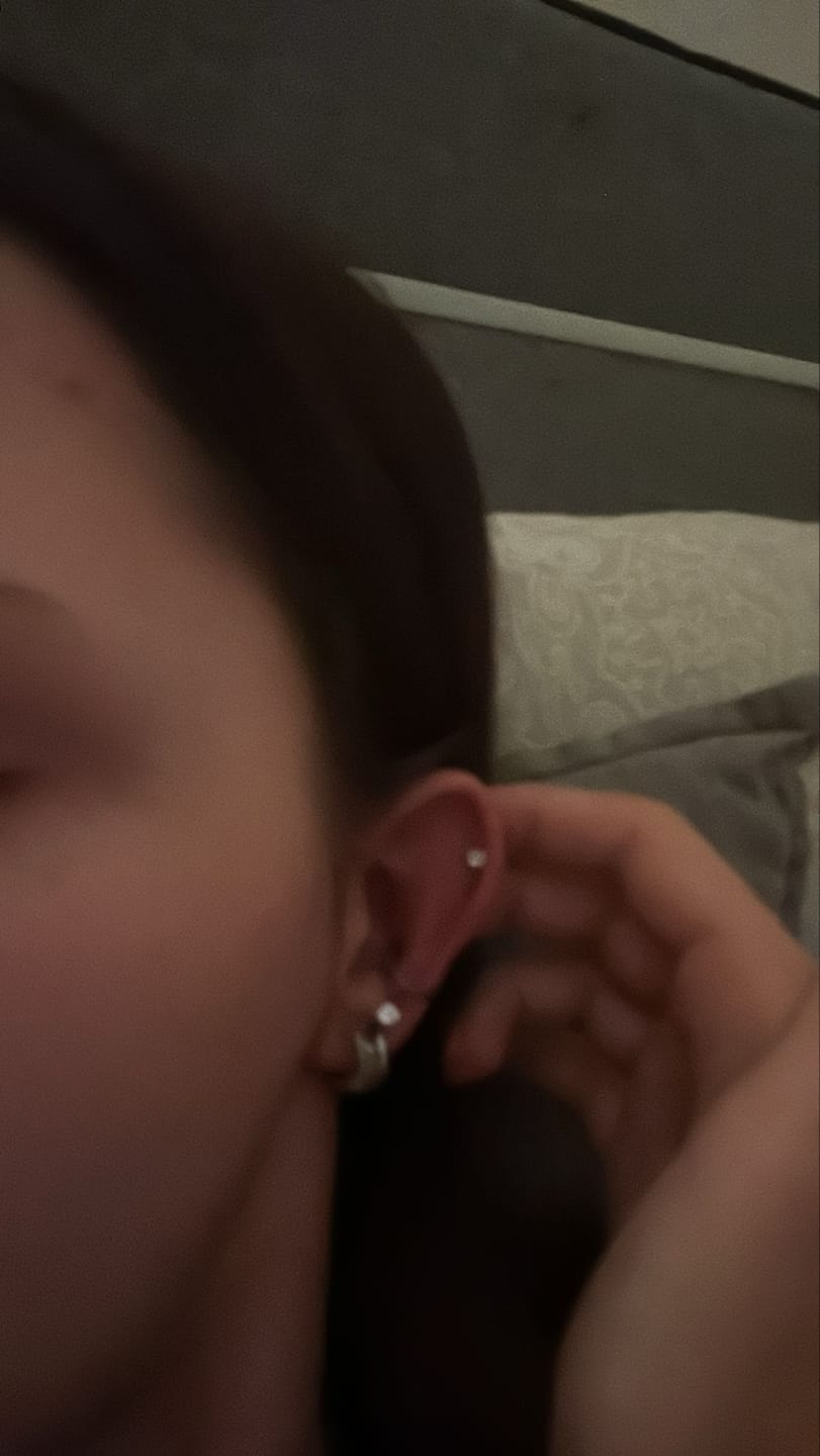 Customer photo review of Britney Piercing | Titan