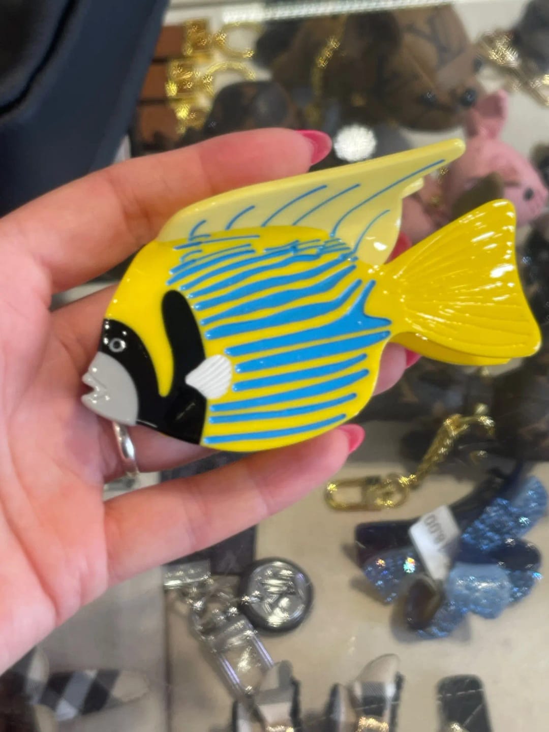 Customer photo review of Aquatic Claw Clip