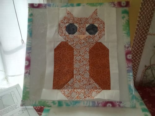 Customer photo review of Denim & Daisies Orange Simple Bundle (12) Fat Quarter Bundles