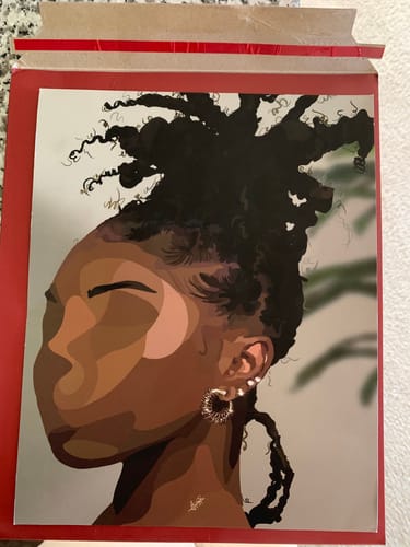 Customer photo review of Locs Bae