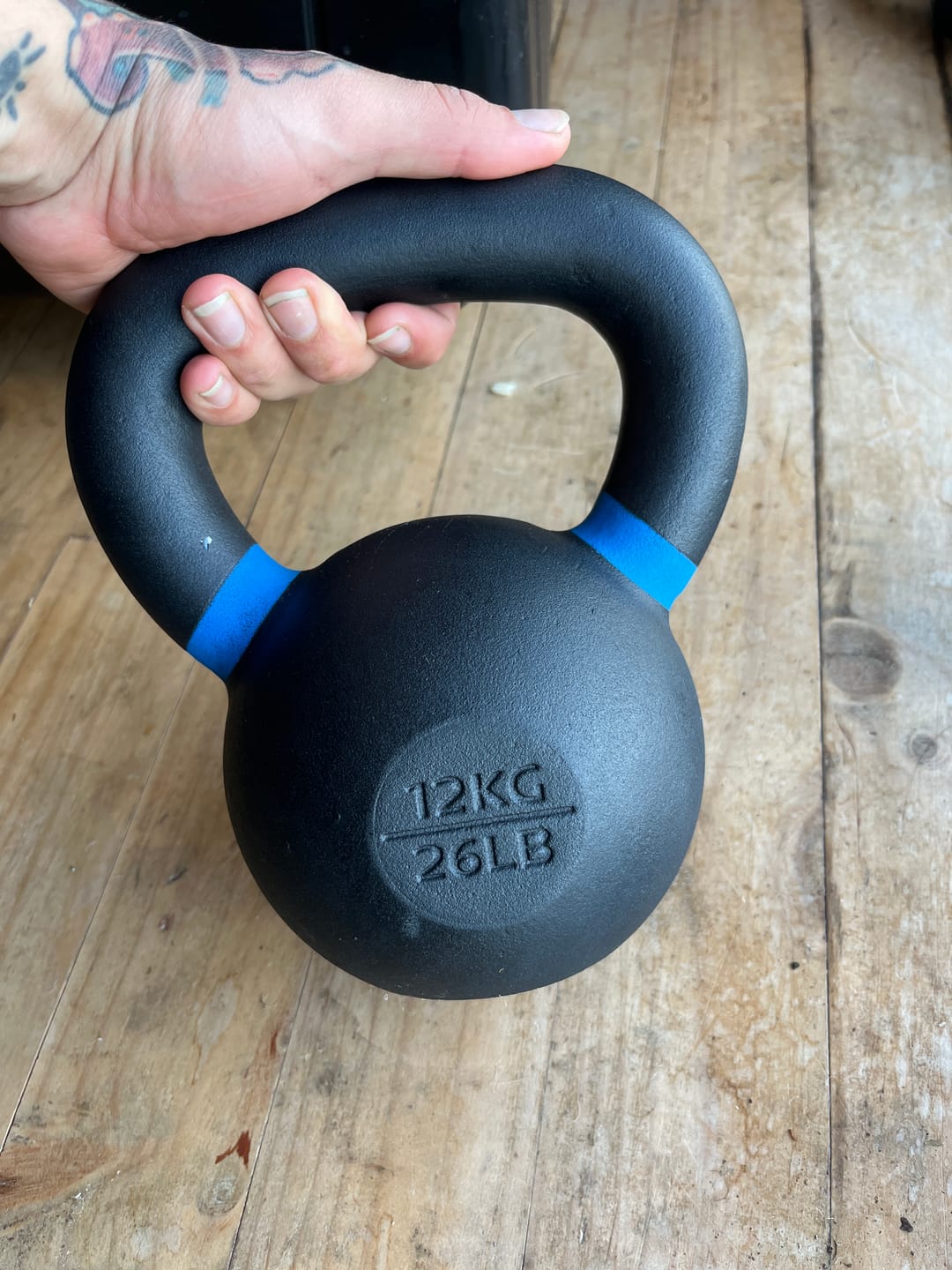 Customer photo review of Kettlebell Premium 4 a 36 kg IRONSIDE