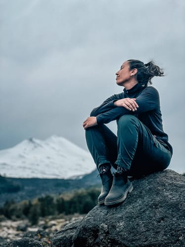 Customer photo review of Botín Original 2.0 Negro Rústico Mujer