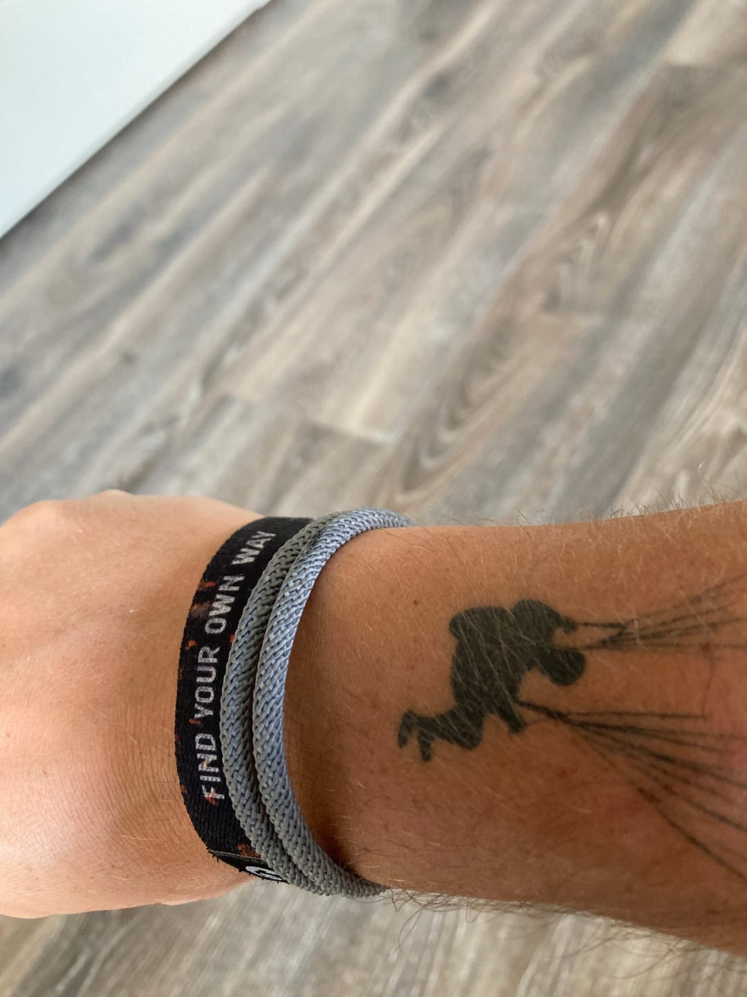 Customer photo review of Find your own way - Elastisches Armband