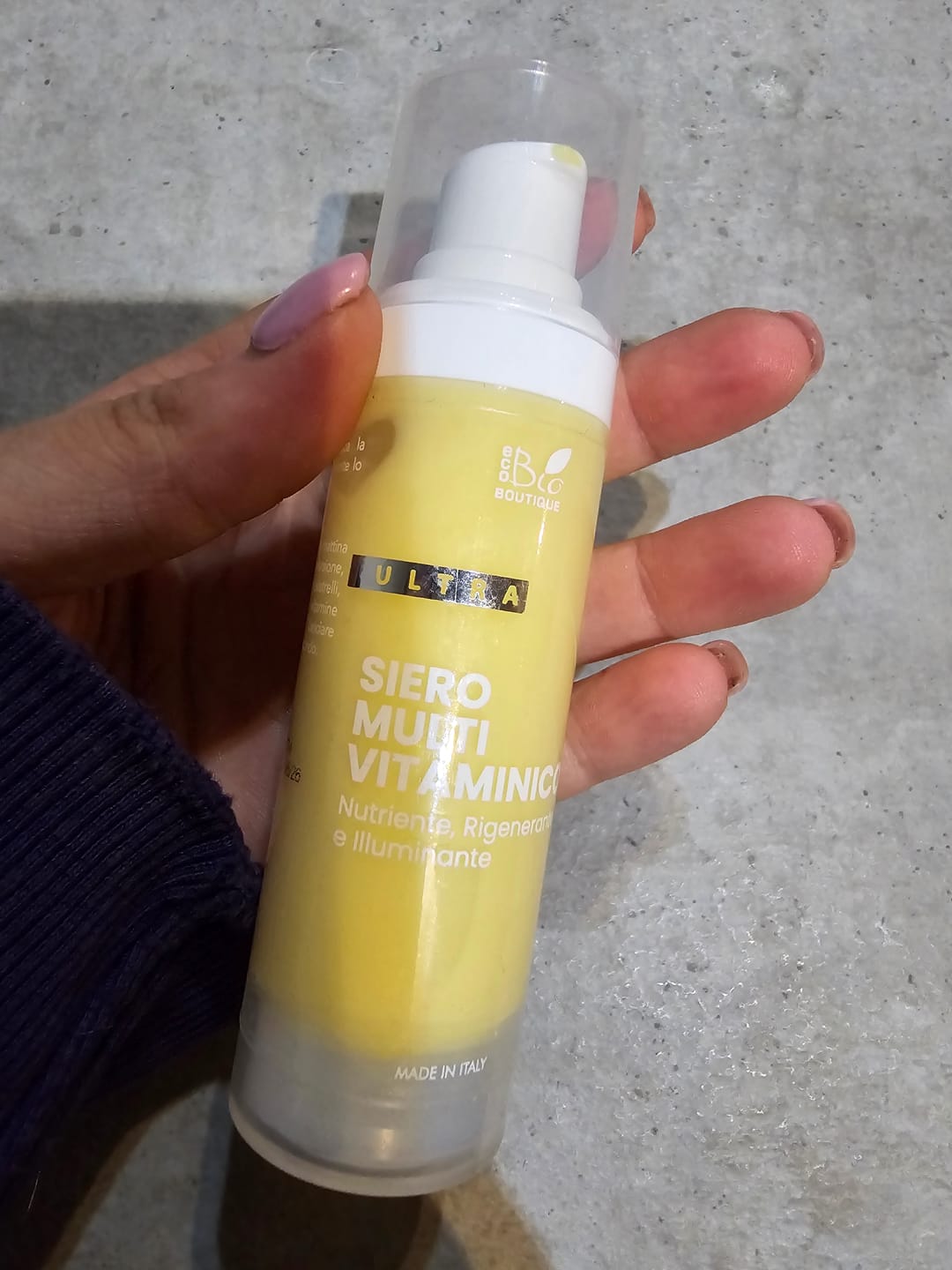 Customer photo review of Siero Multivitaminico