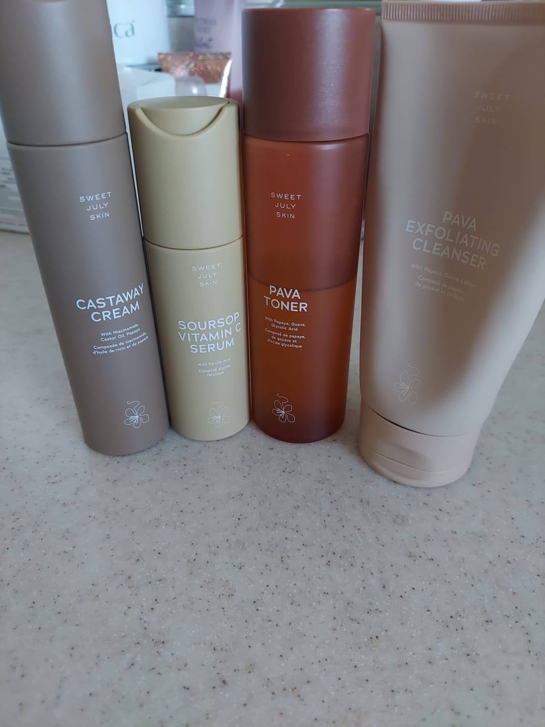 Customer photo review of Pava Exfoliating Cleanser