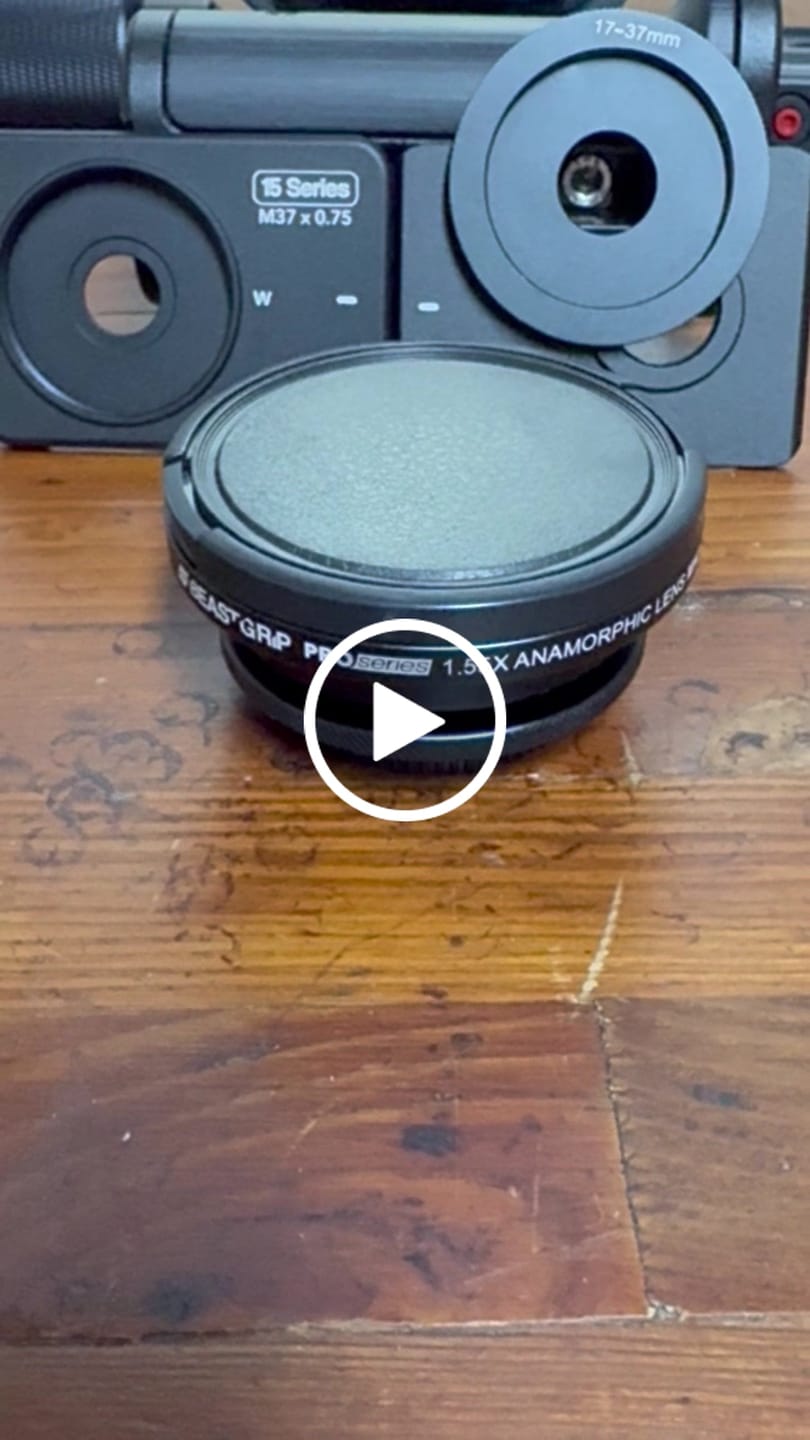 Customer video review of Pro Series 1.55X Anamorphic Lens MK2