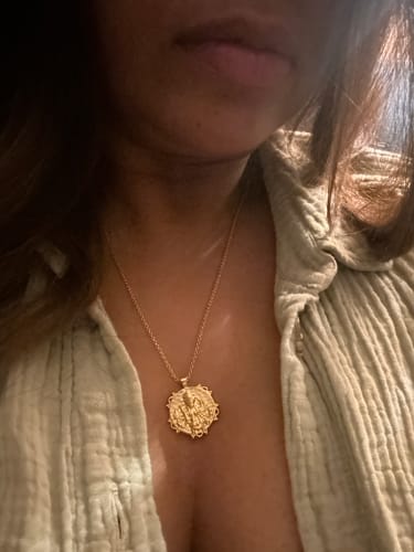 Customer photo review of Goddess Kali Necklace