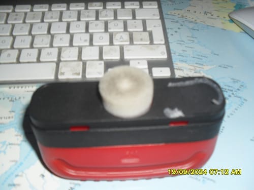 Customer photo review of Ölabweisende Folie für Autoscheiben