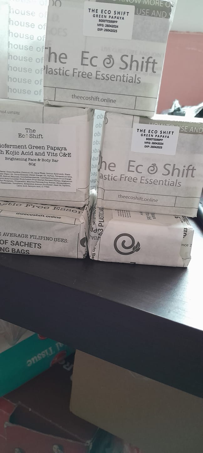 Customer photo review of Brightening Face and Body Bar - Bioferment Green Papaya with Vits C & E