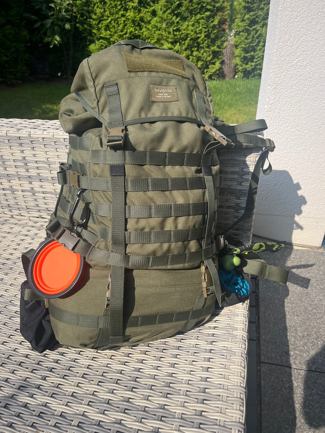 Customer photo review of Jääkäri L backpack