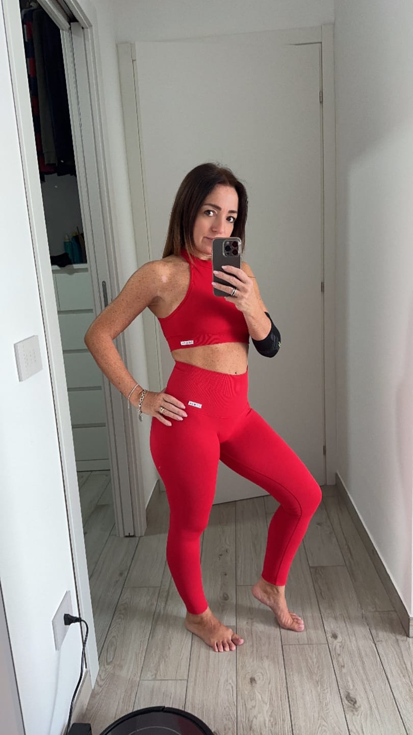 Customer photo review of Nikita All-Up Rosso Lampone