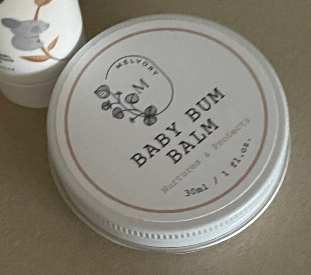 Customer photo review of Baby Bum Balm
