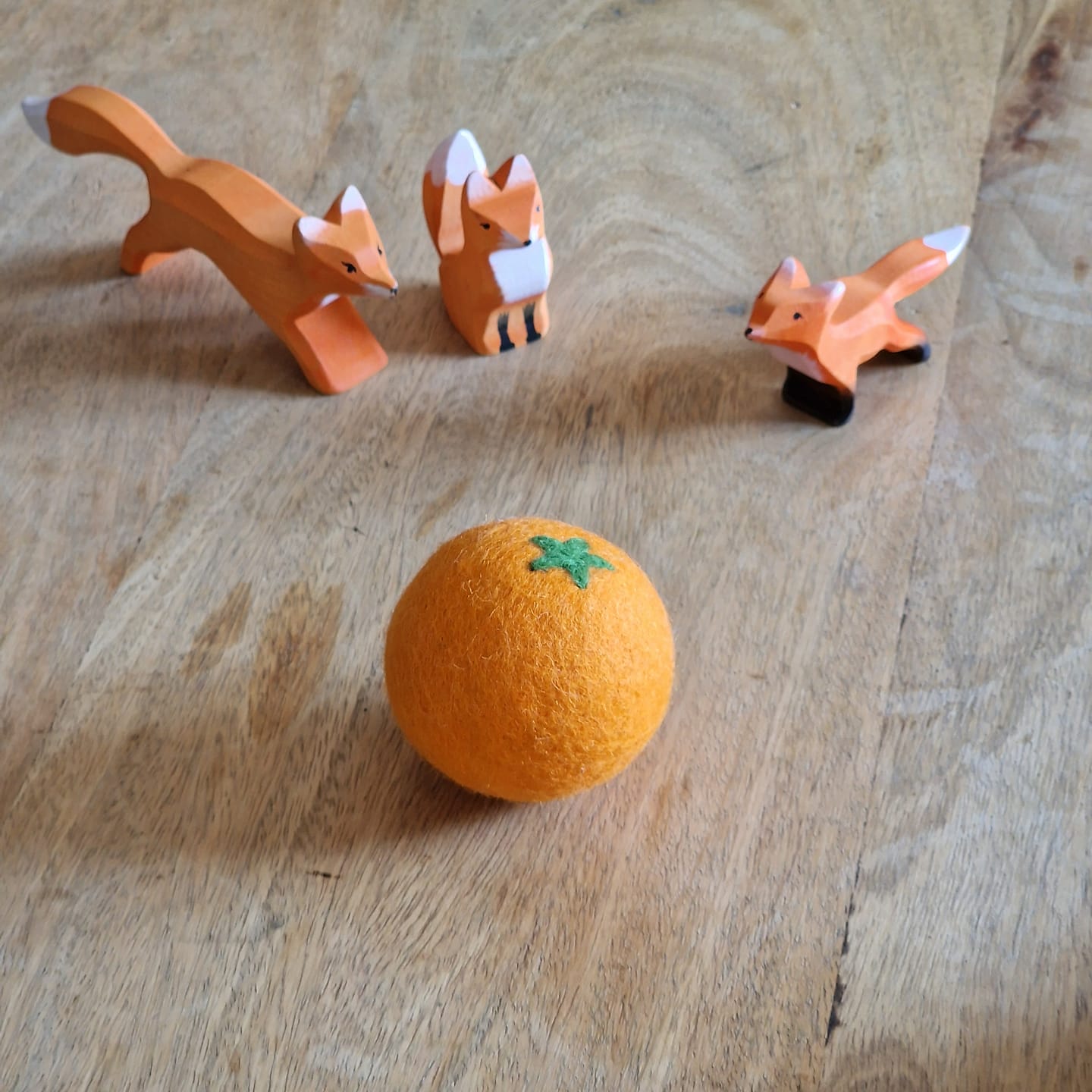 Customer photo review of Felt Orange