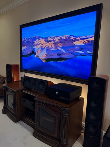 Customer photo review of Energy 3 Channel Home Theater Power Amplifier – E3