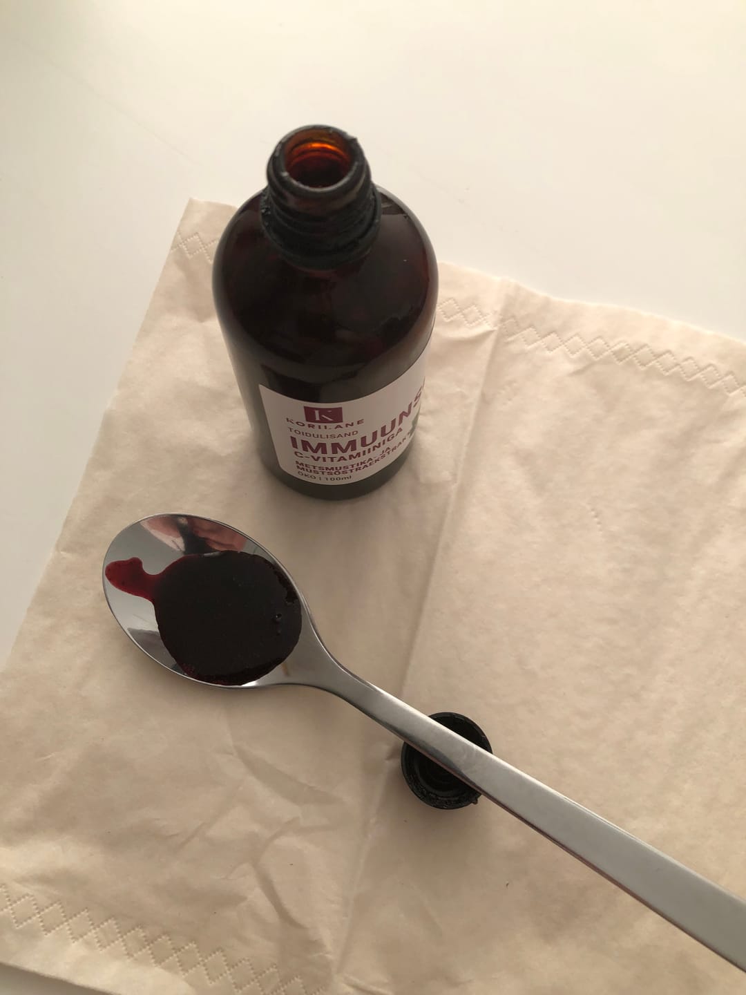 Customer photo review of Metsmustika ekstrakt lastele