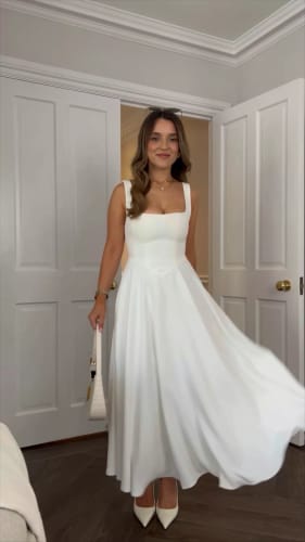 Customer photo review of Sofia Classy Midi Dress