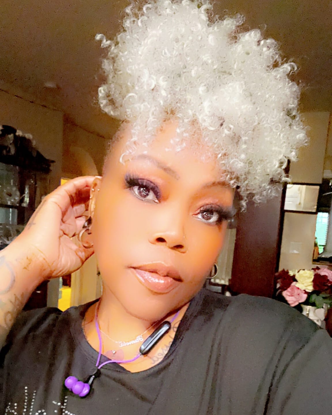 Customer photo review of Freetress Synthetic Crochet Braid - BOHO KINKY JR