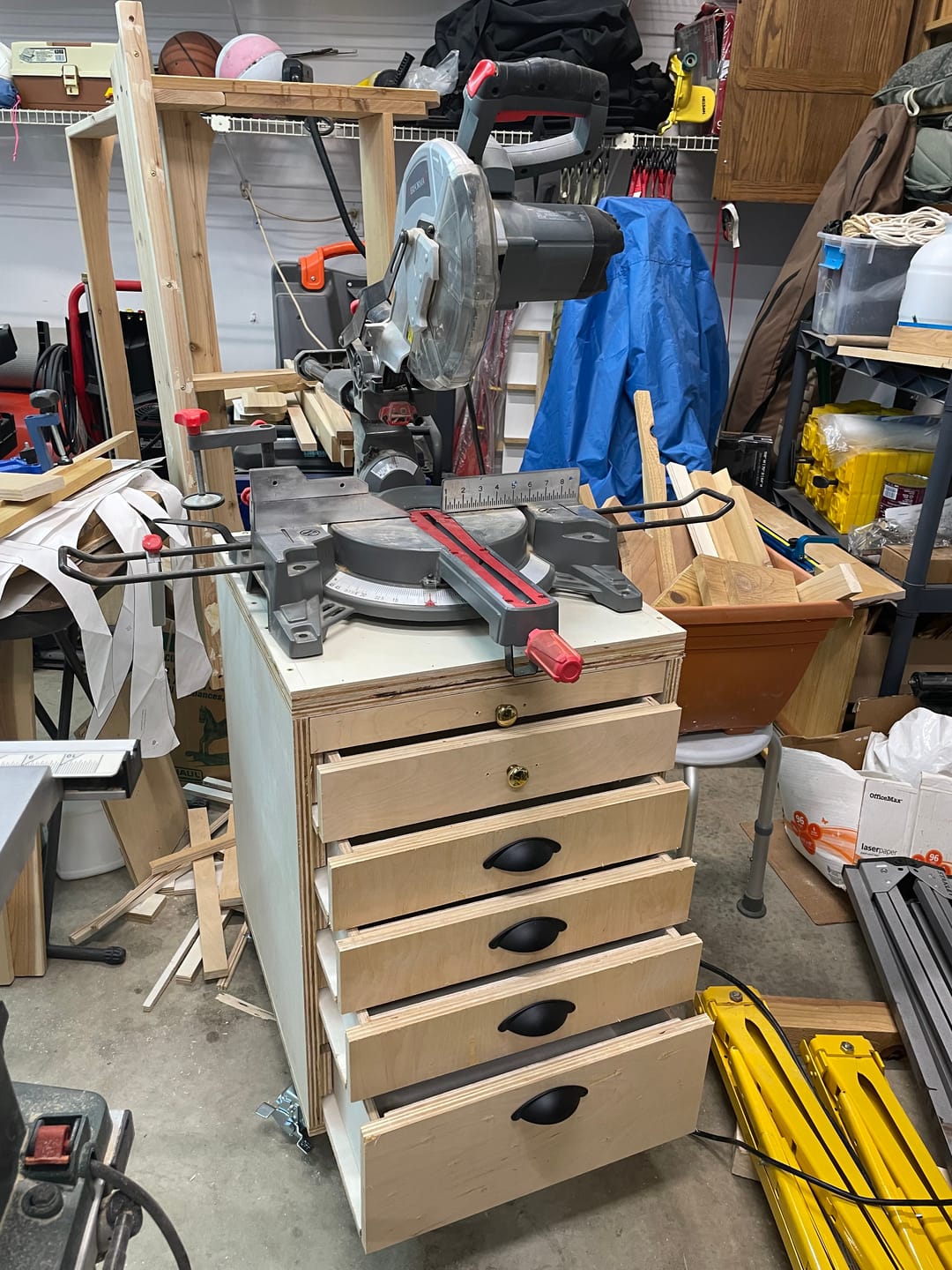 Customer photo review of DIY Base Shop Cabinet - DIGITAL DOWNLOAD