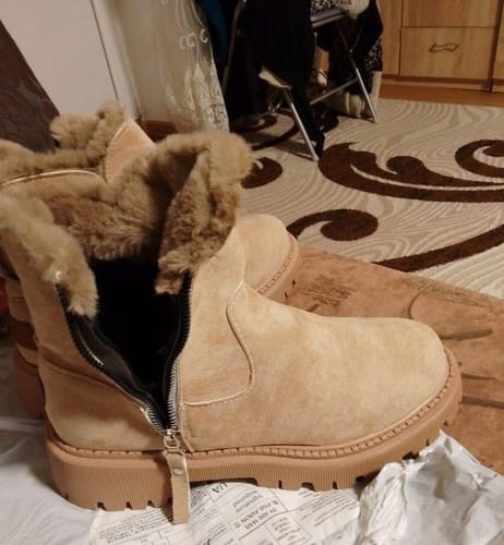 Customer photo review of (+GRATIS HAUSSCHUHE ) Grace - Schneestiefel mit Futter
