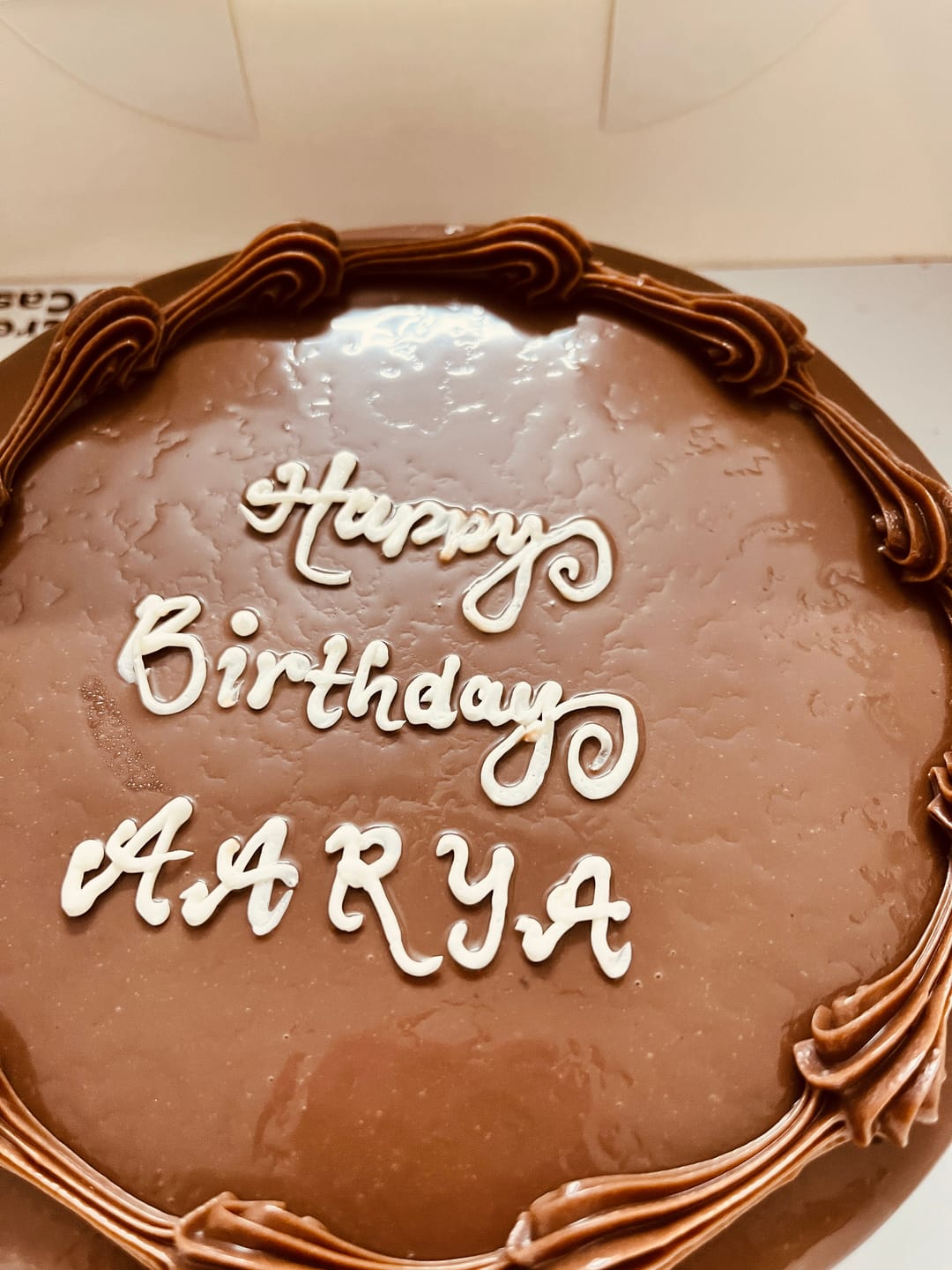 Customer photo review of Classical Dairy Milk Cake