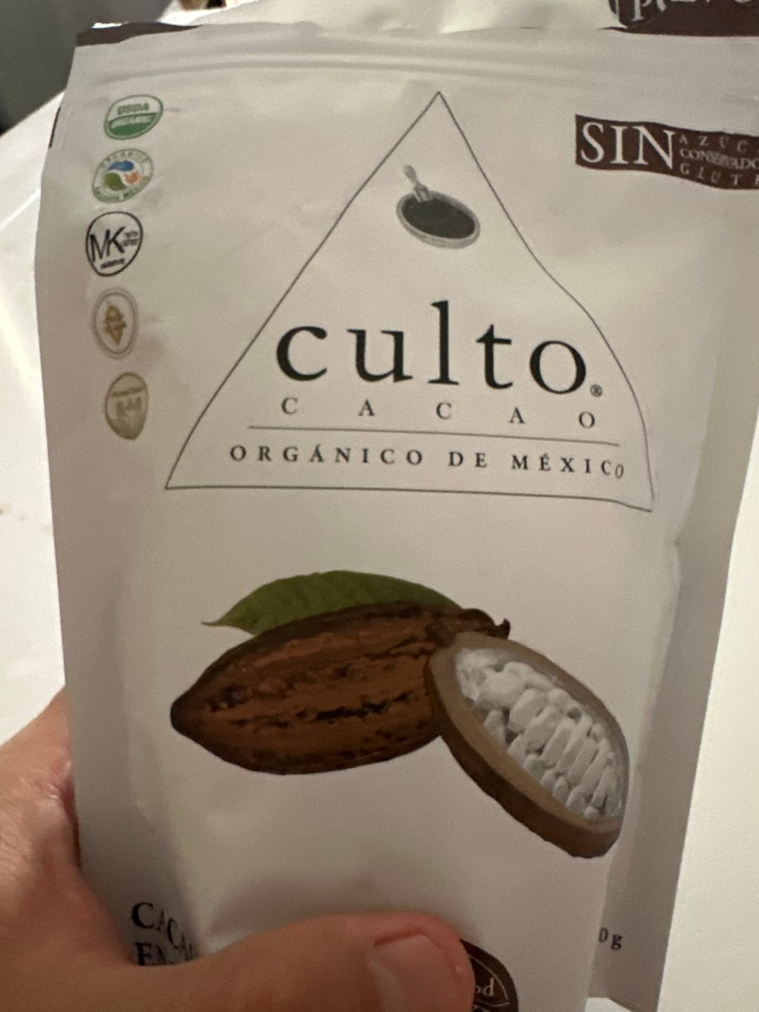 Customer photo review of Cacao Orgánico en Polvo | 250gr