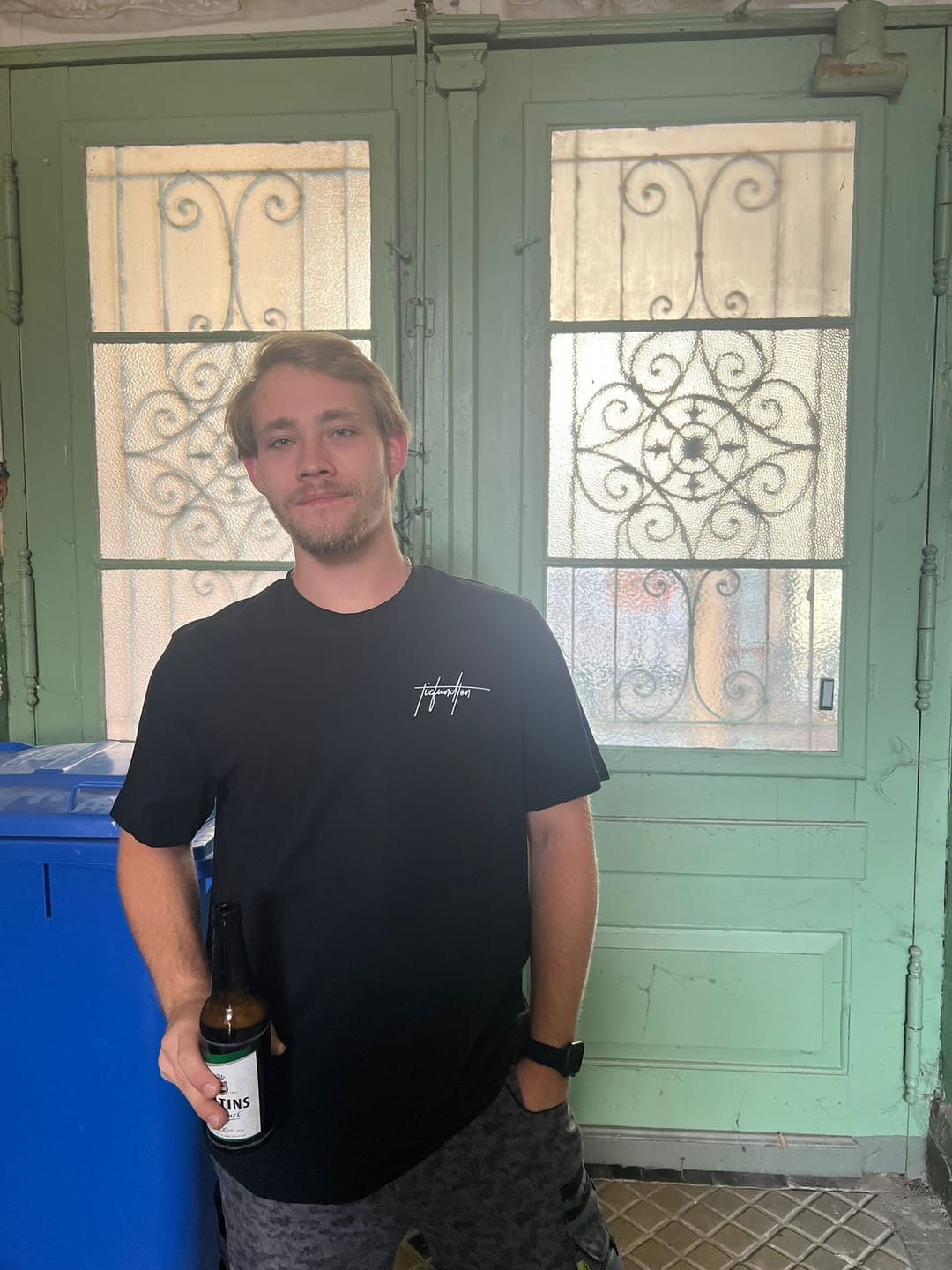 Customer photo review of The Dark - T-Shirt