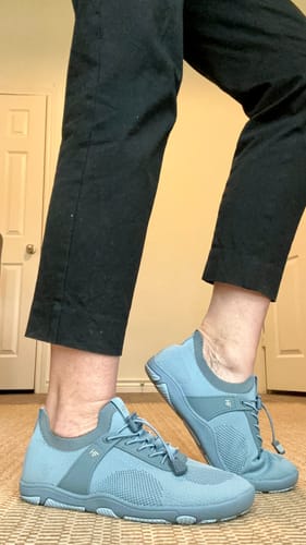 Customer photo review of Theora Pro - Ergonomic Supportive & Non-slip Barefoot Shoes