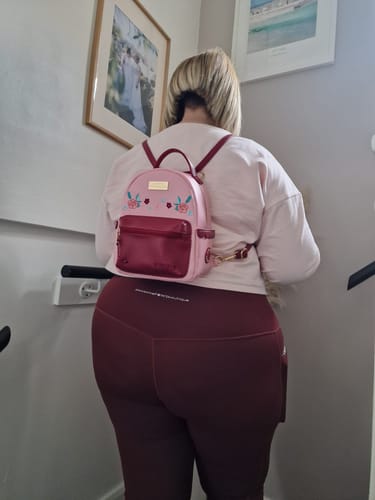 Customer photo review of Walkies Ready® Leggings - Mulberry