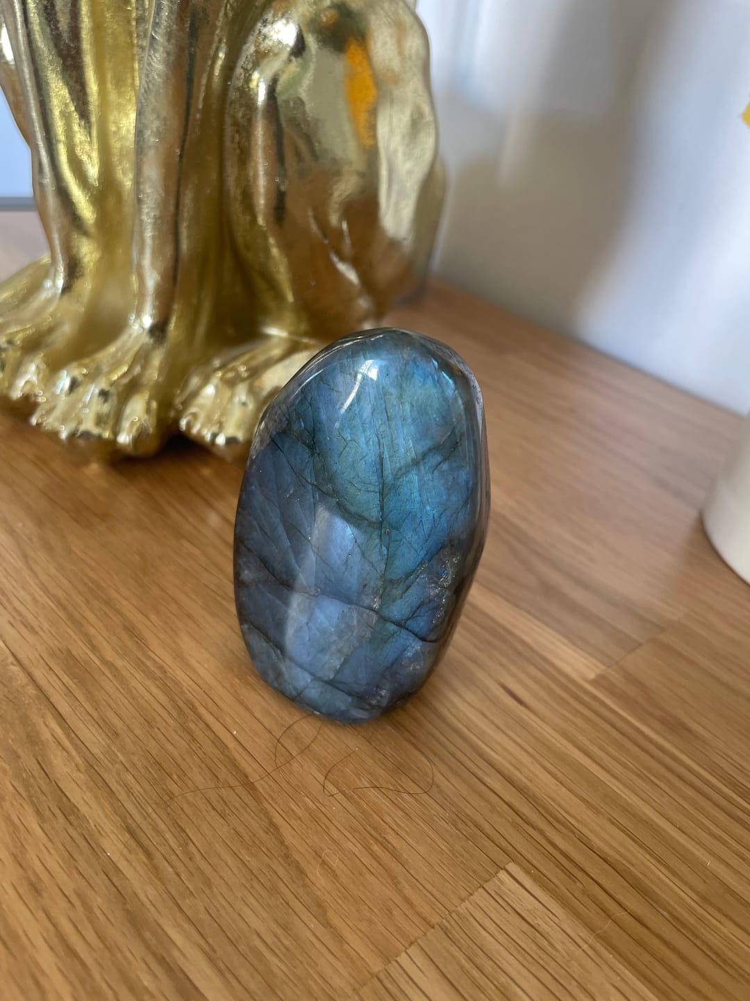Customer photo review of Labradorite Bleue Flash, Forme libre
