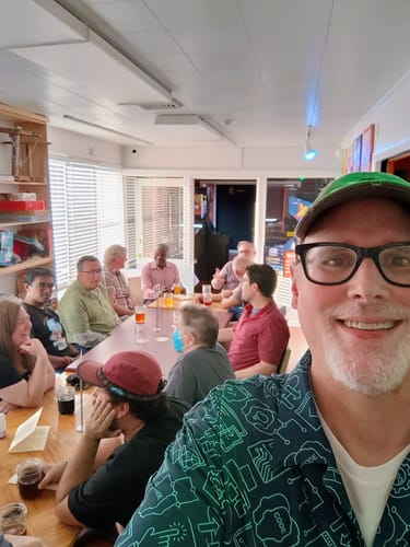 Customer photo review of Computer Internet Technology Button Up Shirt