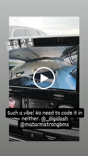 Customer video review of Digi Dash 3.0