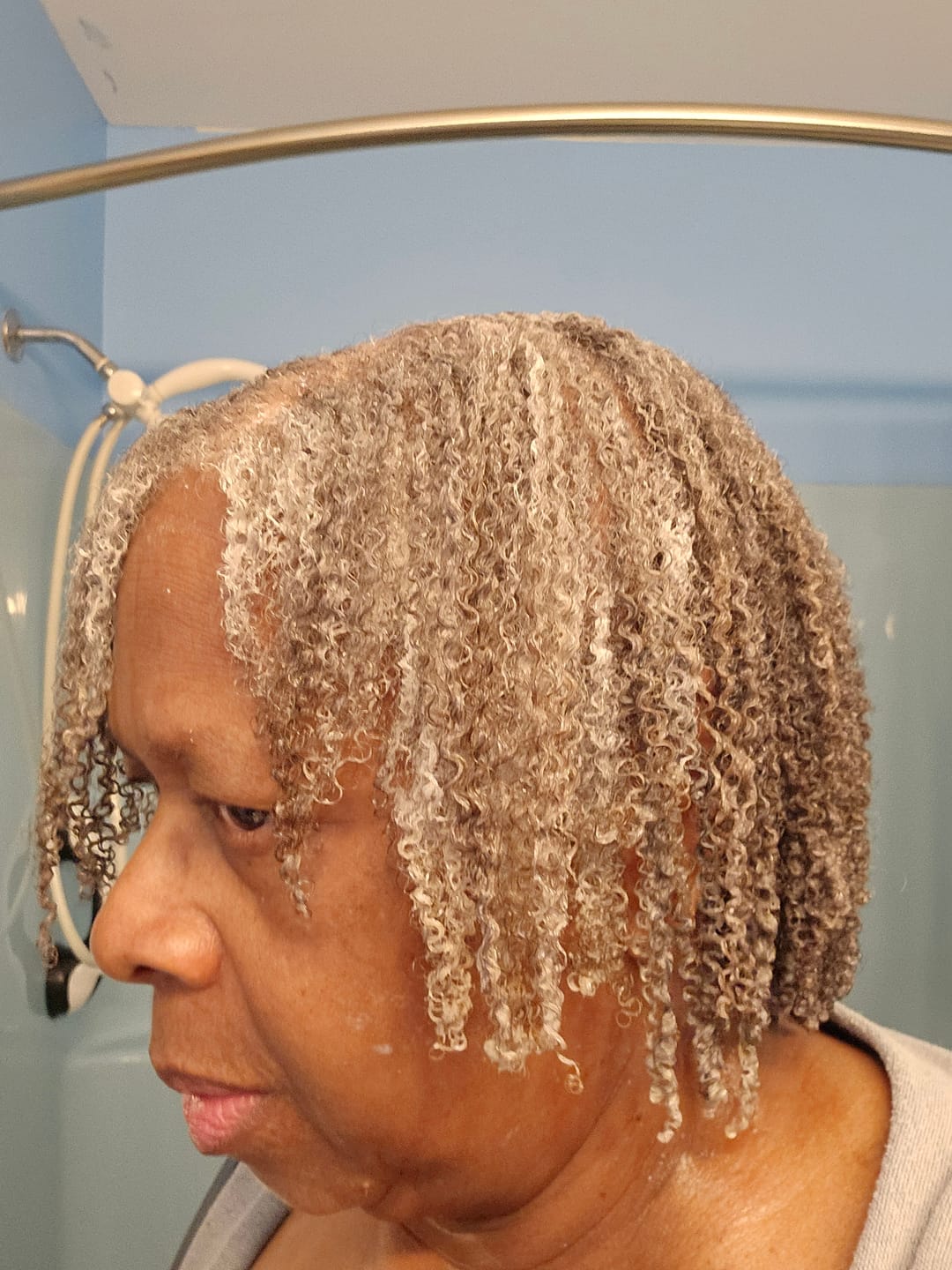 Customer photo review of Sculpting Jelly - Anti Frizz - Luscious Lotus