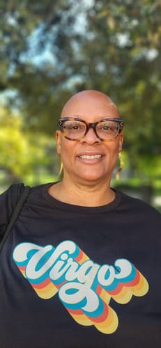 Customer photo review of Retro Virgo Zodiac Shirt