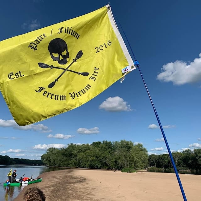 Customer photo review of Custom Standard Flags