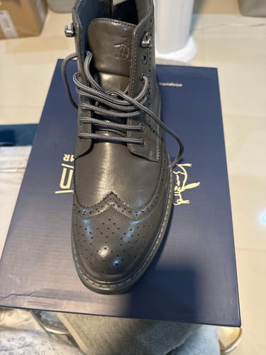 Customer photo review of Botas Style Edwin Gris