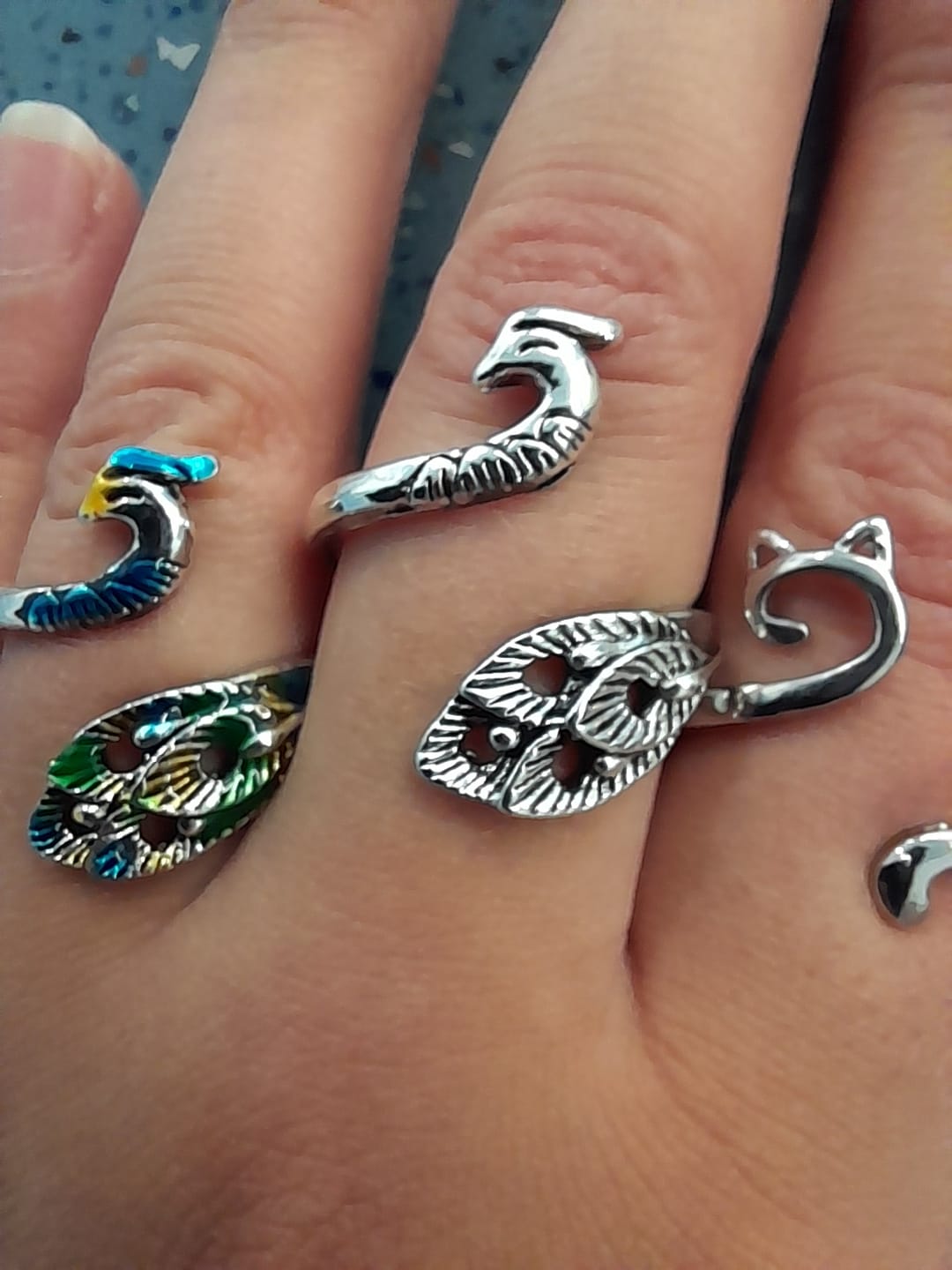 Customer photo review of Crochet Rings (Free Today)