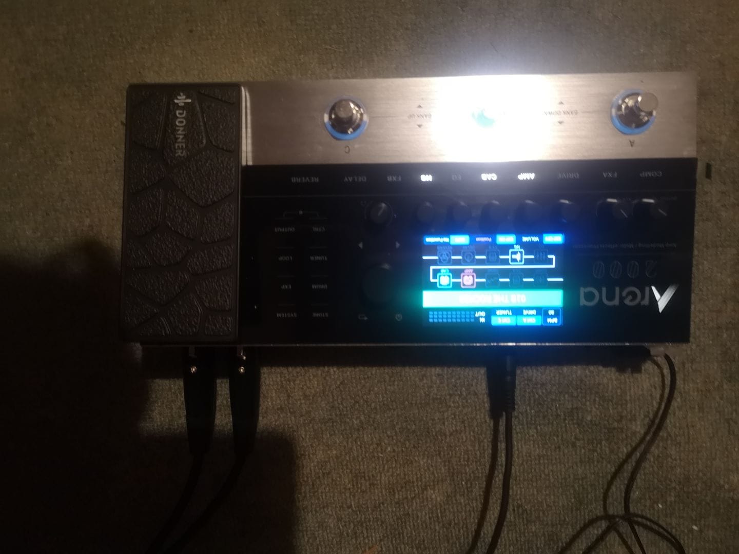 Customer photo review of Donner Arena 2000 Pédale Multi-Effets