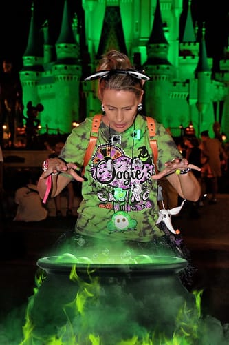 Customer photo review of Oogie Boogie's Casino Shirt (Limited Edition-Hand Dyed)