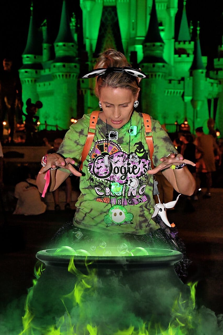 Customer photo review of Oogie Boogie's Casino Shirt (Limited Edition-Hand Dyed)