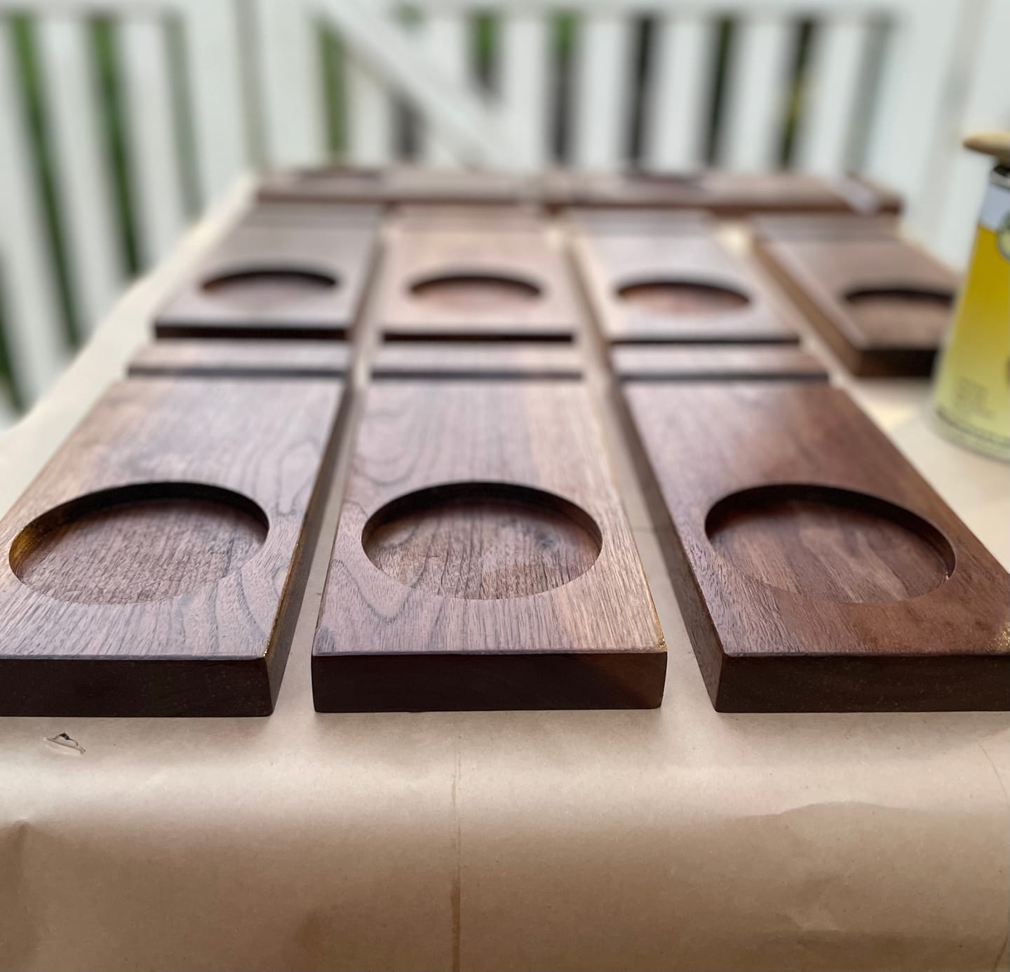 Customer photo review of Ultimate Circle Inlay And Pocketing Acrylic Router Template Set