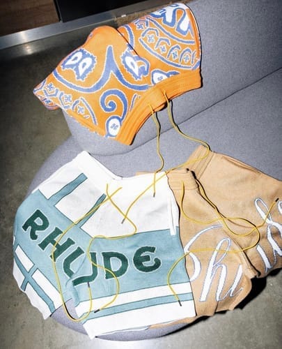 Customer photo review of RHUDE Shorts