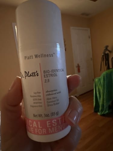 Customer photo review of Estriol 2.5mg Bio-Identical Cream