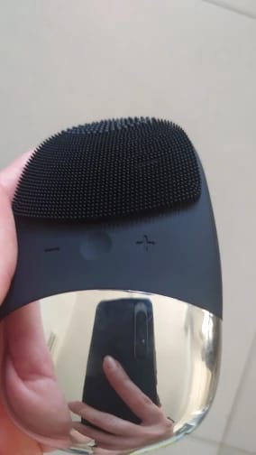 Customer photo review of Brosse Nettoyante Sonic