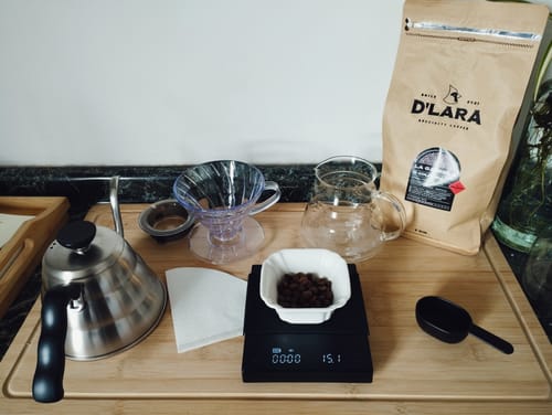 Customer photo review of Cafetera Hario V60 Acrílico Tamaño 02 Transparente