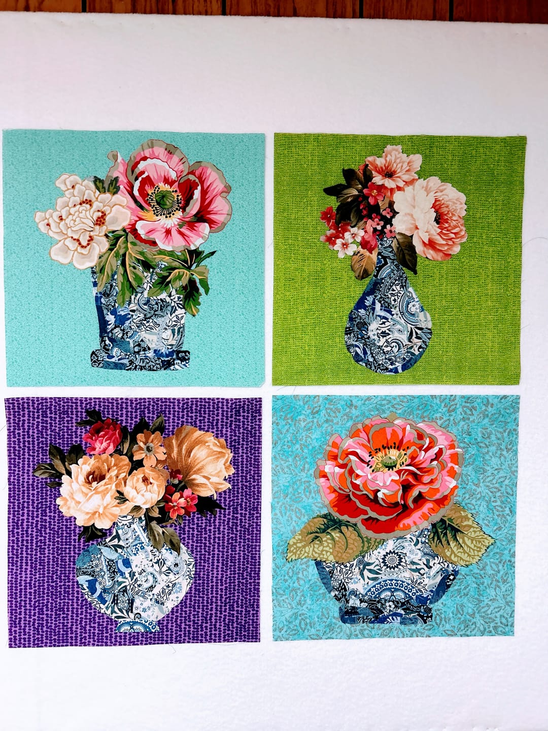Customer photo review of Chinoiserie Pots Downloadable Pattern