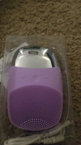 Customer photo review of Brosse Nettoyante Sonic
