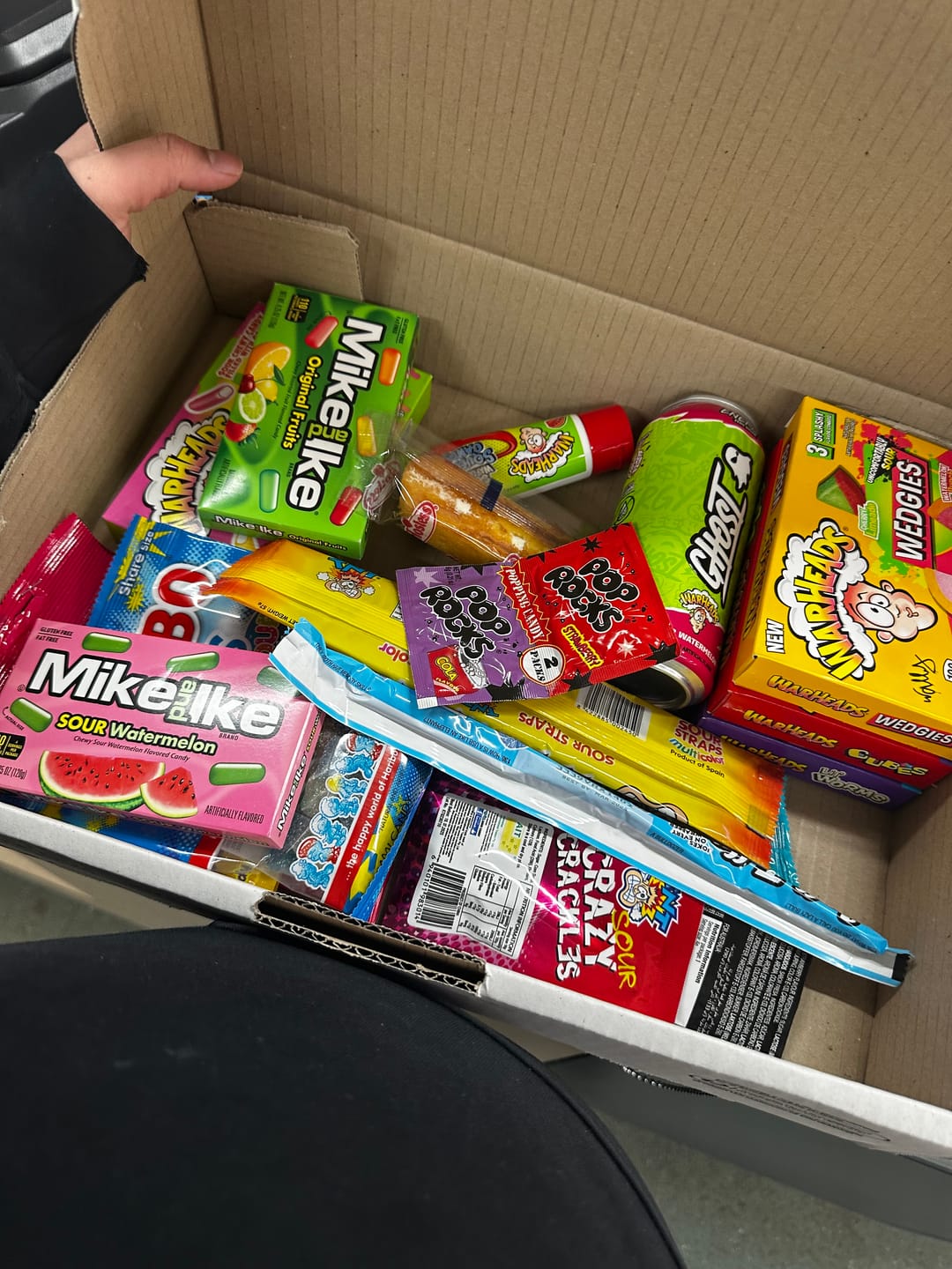 Customer photo review of Mystery Confectionary Box