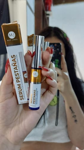 Customer photo review of Serum Pestañas