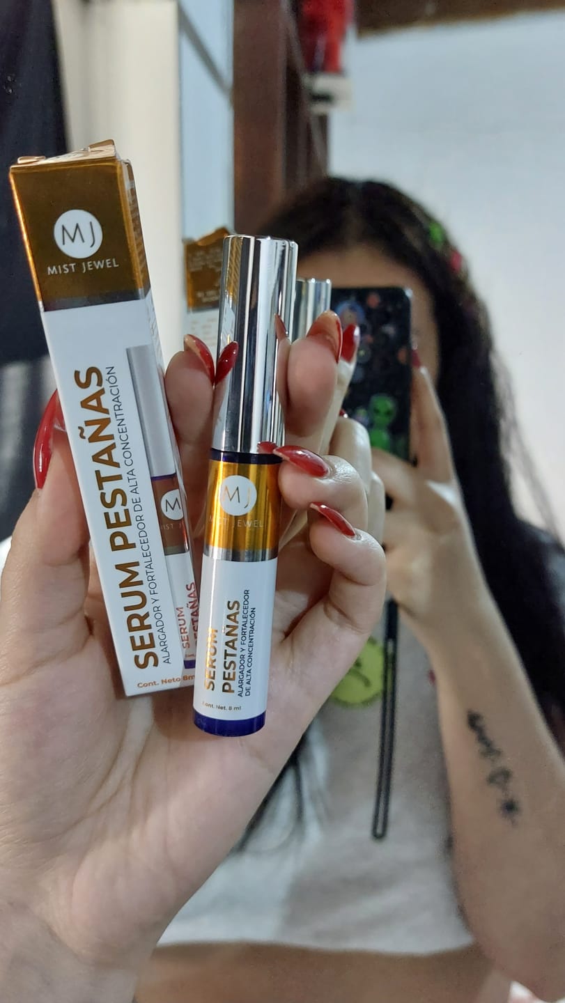 Customer photo review of Serum Pestañas