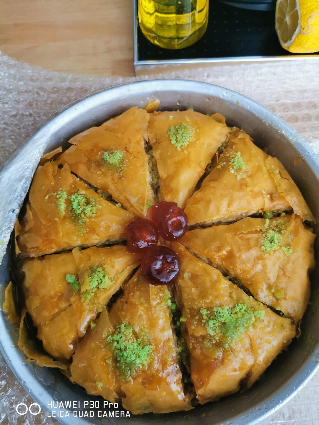 Customer photo review of Traditional Greek Baklava from Epirus – 1200g